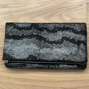 Stella & Dot Metallic Clutch